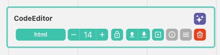 CodeEditorToolbar