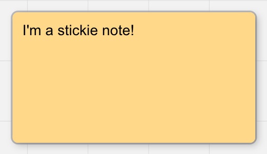 Stickie